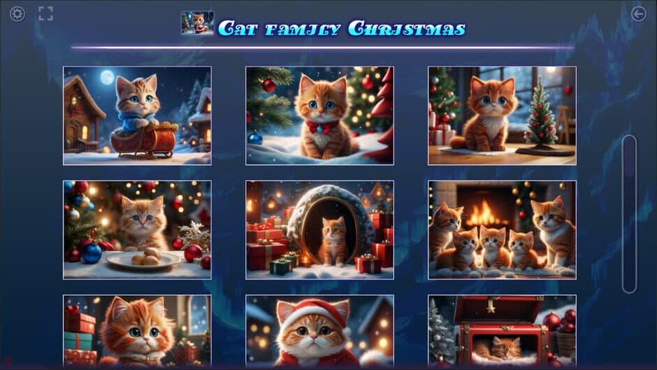 Скриншот 4 из Master of Pieces: Jigsaw Puzzles - Cat Family Christmas