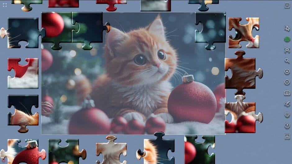 Скриншот 1 из Master of Pieces: Jigsaw Puzzles - Cat Family Christmas