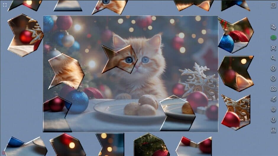 Скриншот 2 из Master of Pieces: Jigsaw Puzzles - Cat Family Christmas