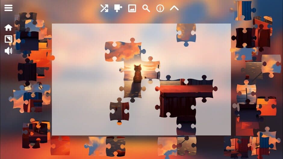 Скриншот 3 из Joe is Not Lost: Jigsaw Landscapes