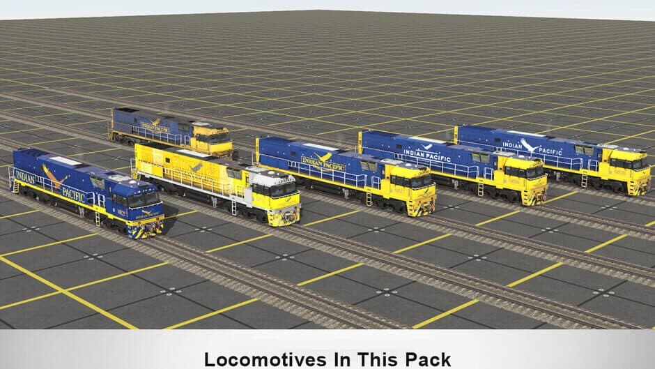 Скриншот 4 из Trainz Plus: NR Class Locomotive - JBR Indian Pacific Pack