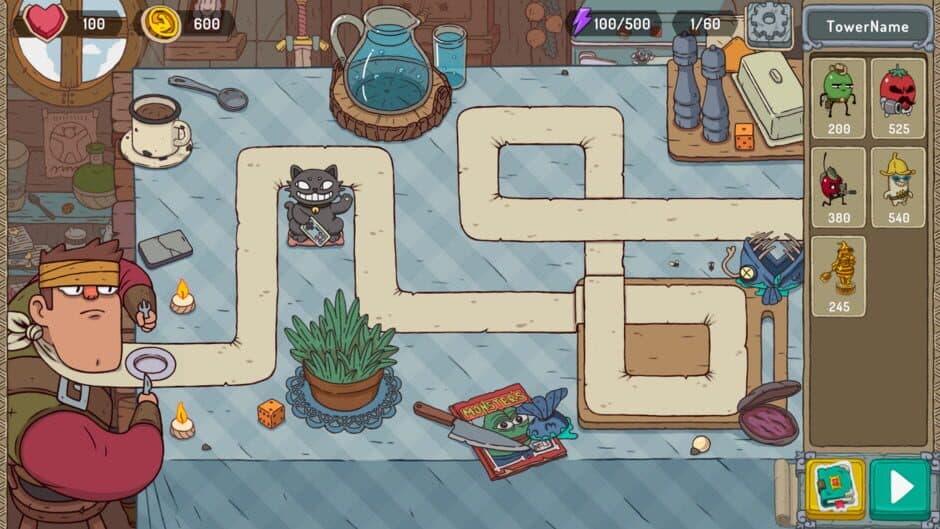 Скриншот 2 из Healthy Hero: Tower Defense