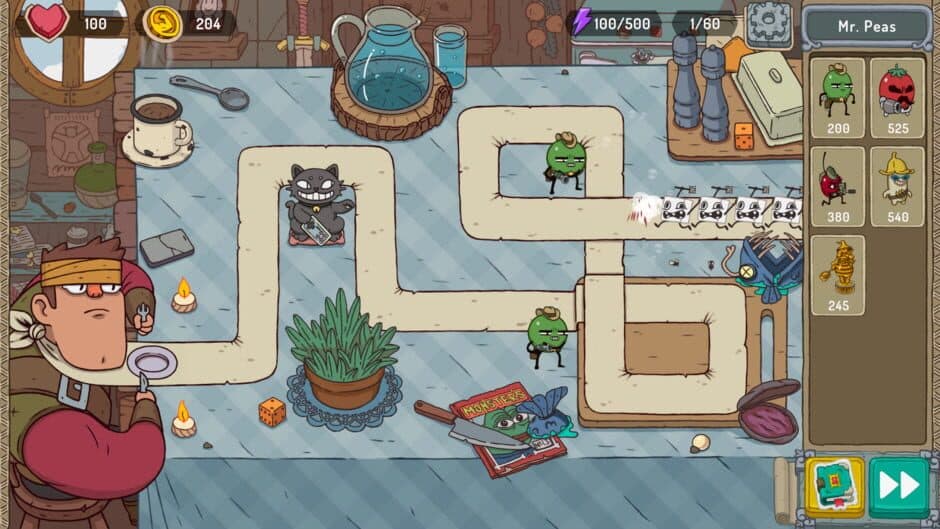 Скриншот 3 из Healthy Hero: Tower Defense