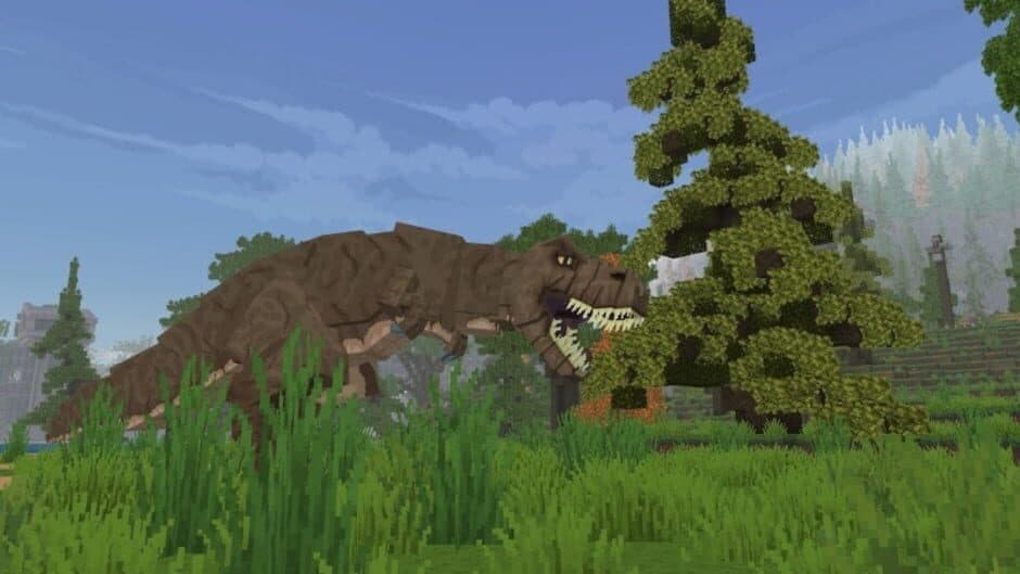 Скриншот 1 из Minecraft: Jurassic World Adventures