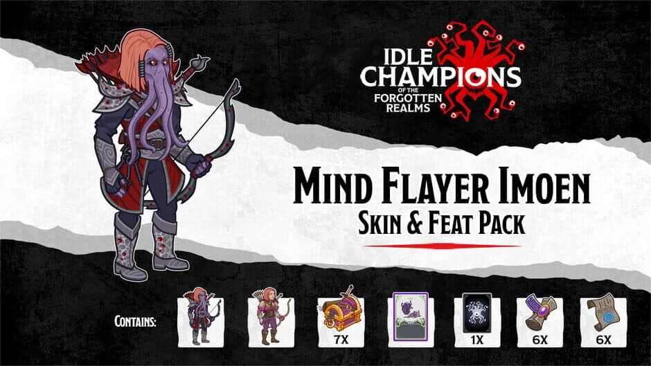 Скриншот 1 из Idle Champions: Mind Flayer Imoen Skin & Feat Pack