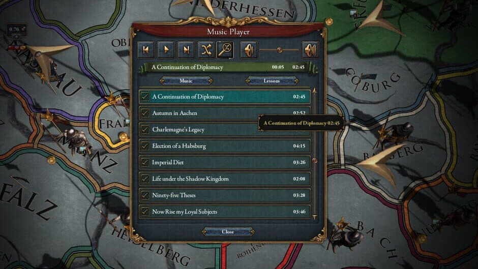 Скриншот 2 из Europa Universalis IV: Utopia Holy Roman Empire Music Pack