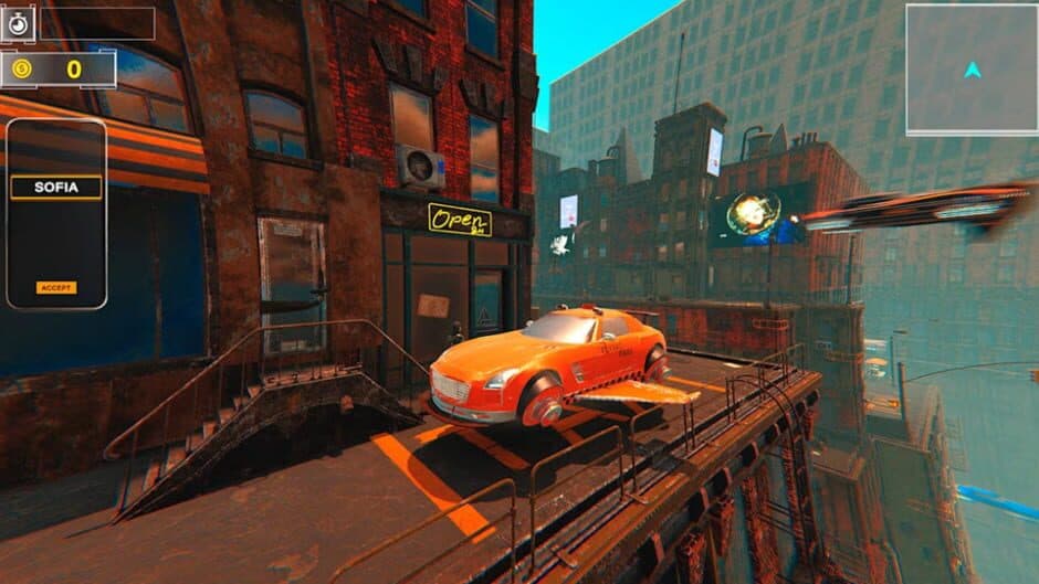 Скриншот 3 из Cyber Taxi Simulator