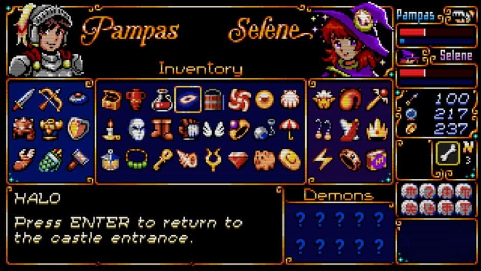 Скриншот 6 из Pampas & Selene: The Maze of Demons