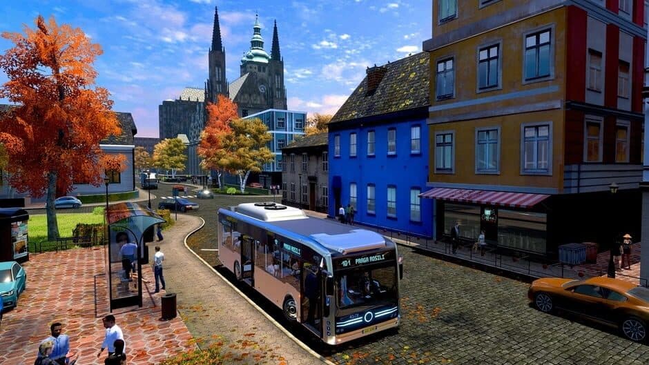 Скриншот 4 из Bus Driving Simulator 24: City Roads