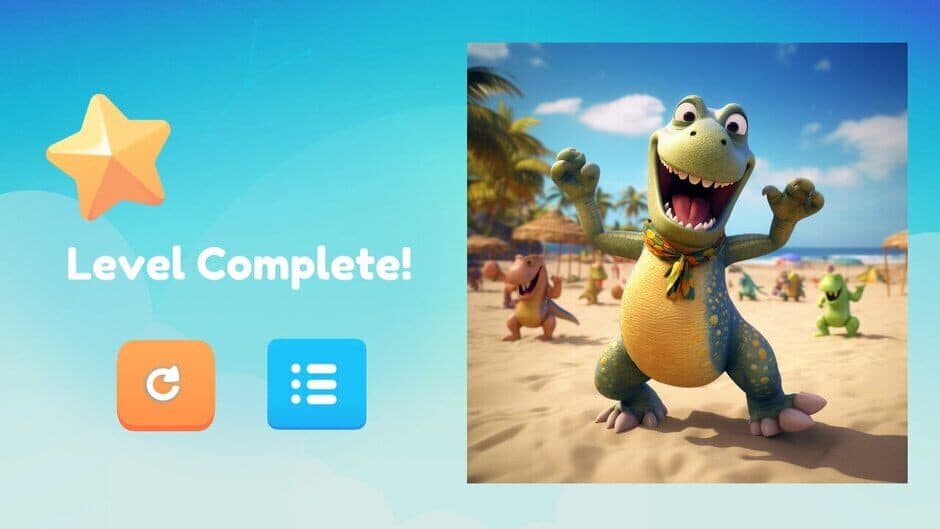 Скриншот 3 из Jigsaw Dinosaurs