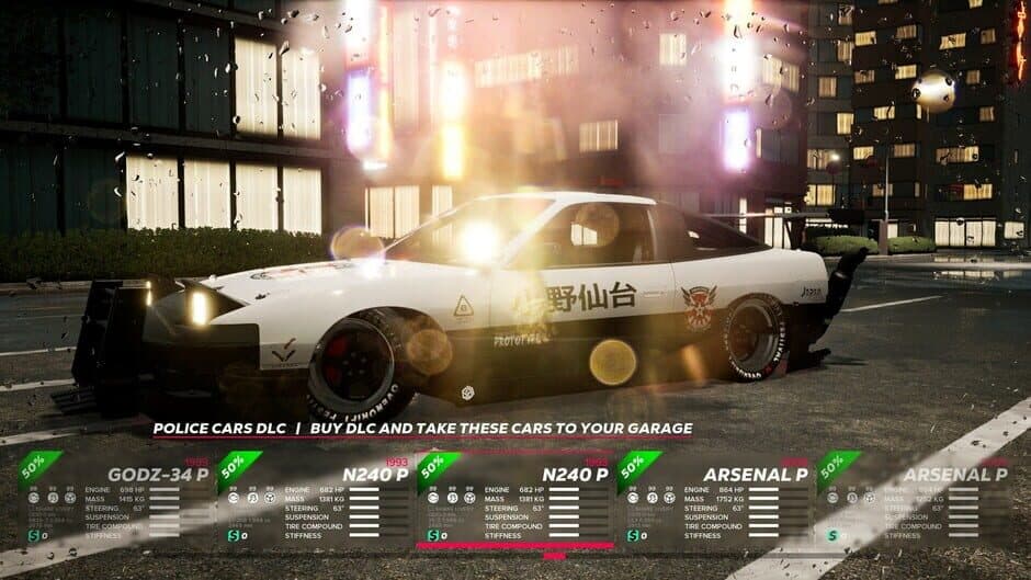 Скриншот 8 из OverDrift Festival: Police Cars Pack