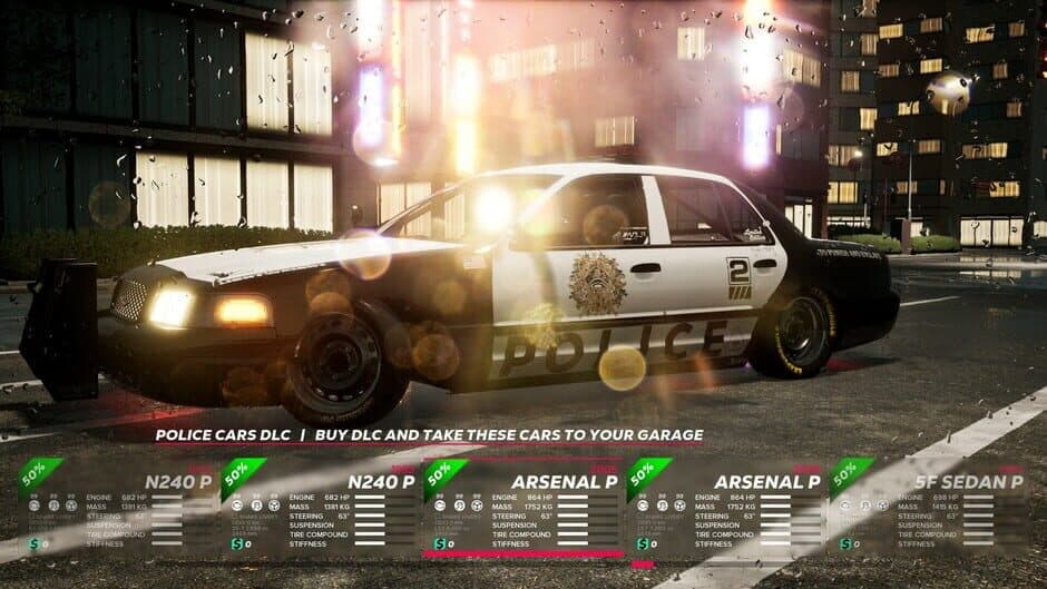 Скриншот 9 из OverDrift Festival: Police Cars Pack