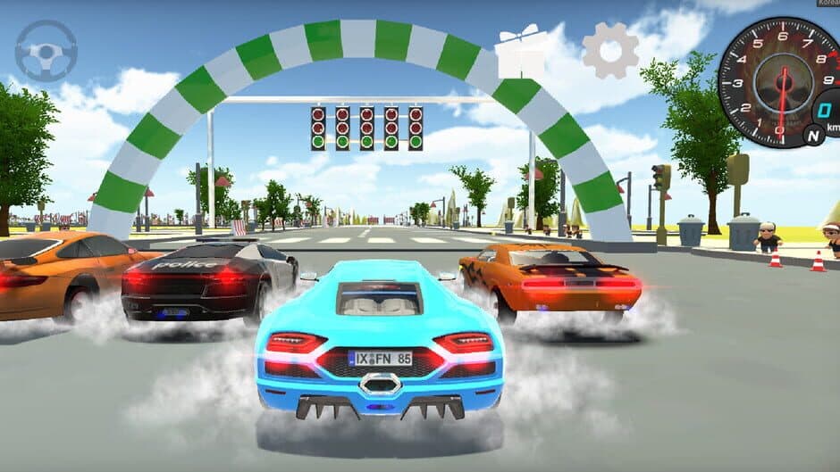 Скриншот 2 из Fire Racing