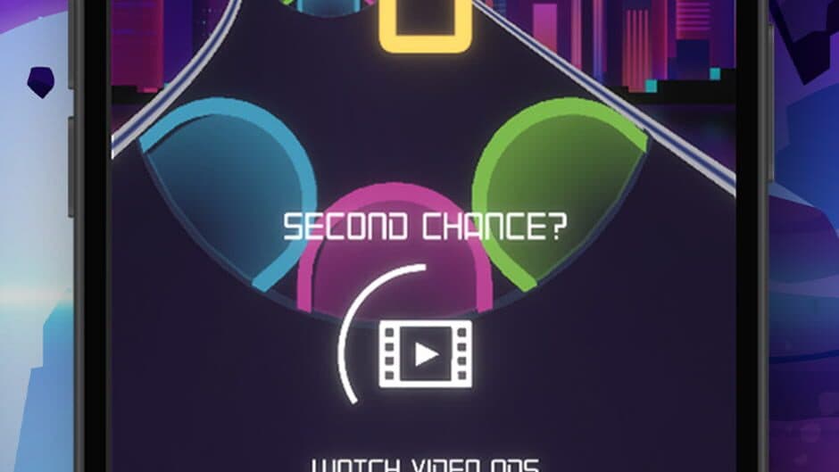 Скриншот 2 из Colored Ball: Speedball Rush
