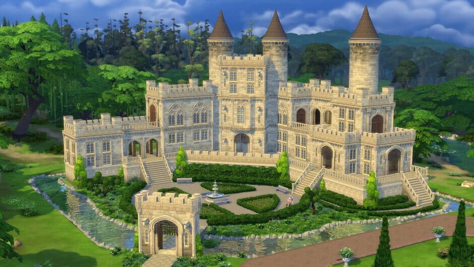 Скриншот 1 из The Sims 4: Castle Estate Kit