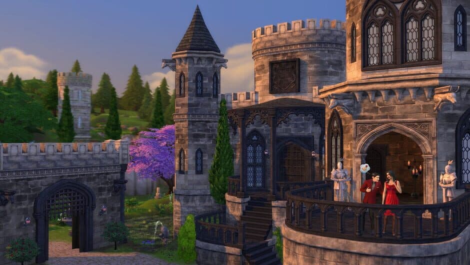 Скриншот 2 из The Sims 4: Castle Estate Kit