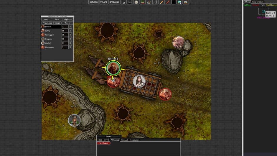 Скриншот 1 из Gothic Virtual Tabletop