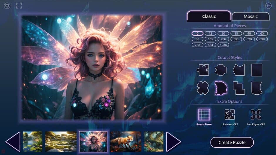 Скриншот 2 из Master of Pieces Jigsaw Puzzles: In Dreams