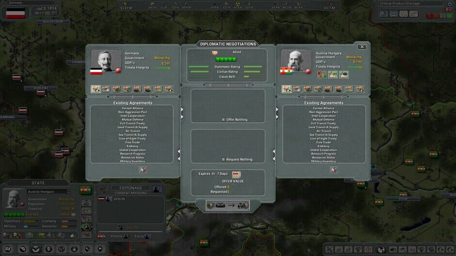 Скриншот 2 из Supreme Ruler 2030: Expansion Pass