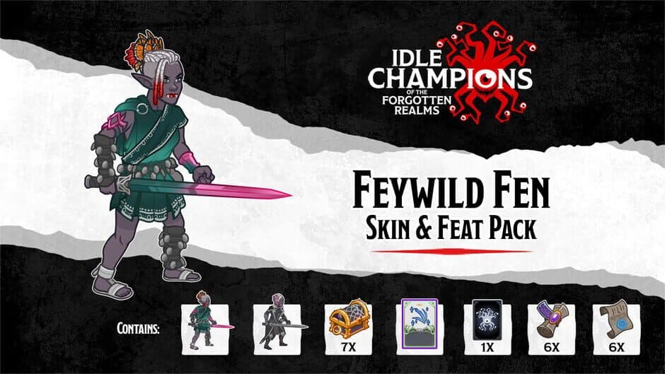 Скриншот 1 из Idle Champions: Feywild Fen Skin & Feat Pack