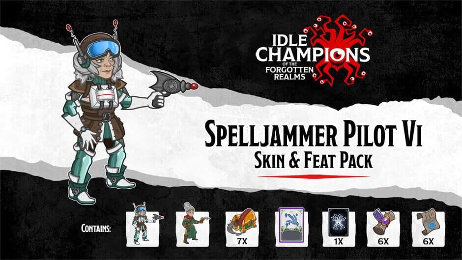 Скриншот 1 из Idle Champions: Spelljammer Pilot Vi Skin & Feat Pack