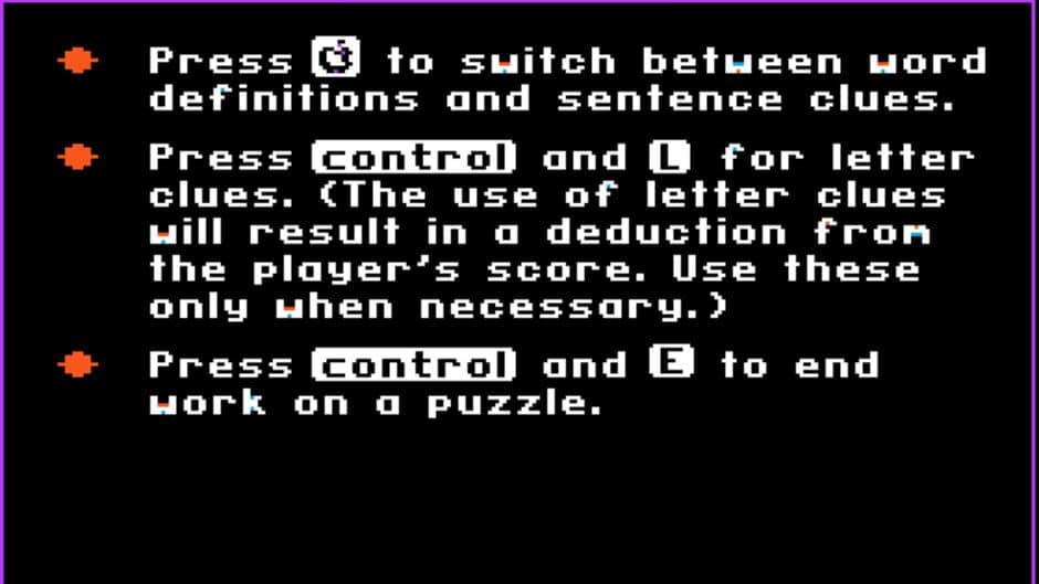 Скриншот 2 из Oliver's Crosswords