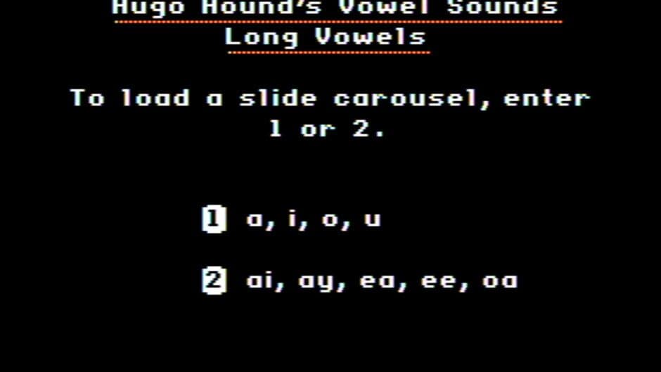 Скриншот 1 из Hugo Hound's Vowel Sounds