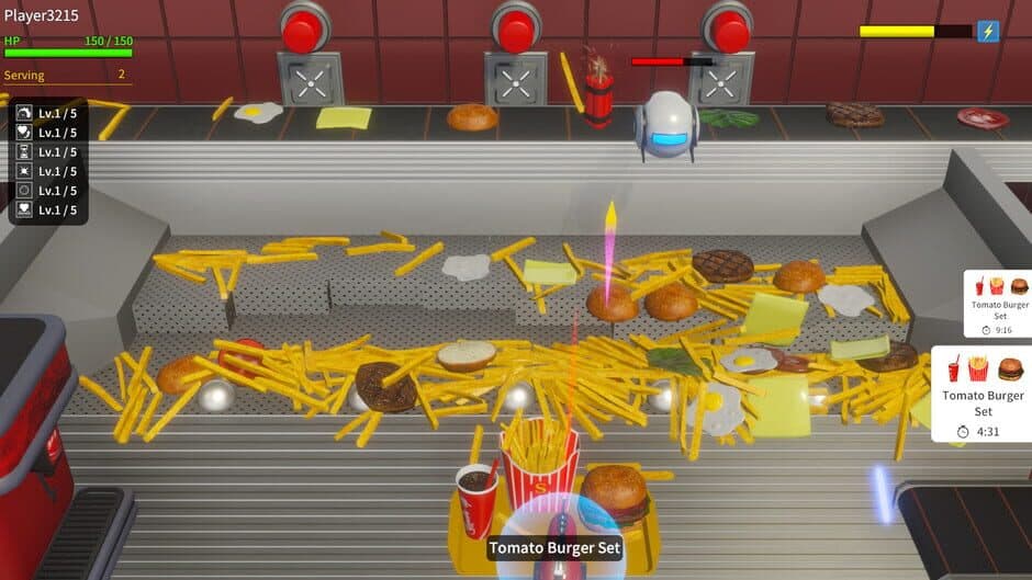 Скриншот 1 из French Fries Pusher Friends