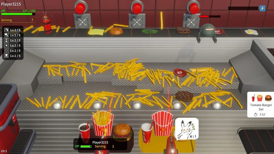 Скриншот 2 из French Fries Pusher Friends