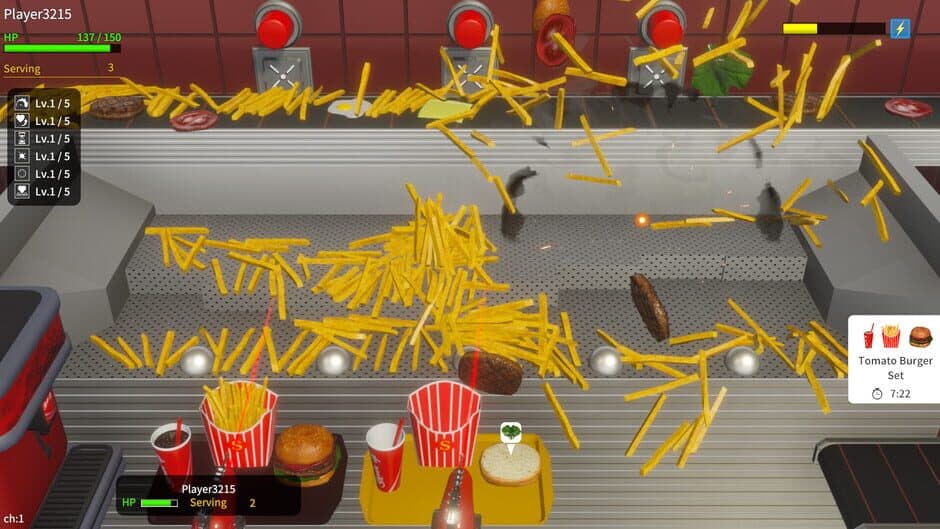 Скриншот 3 из French Fries Pusher Friends