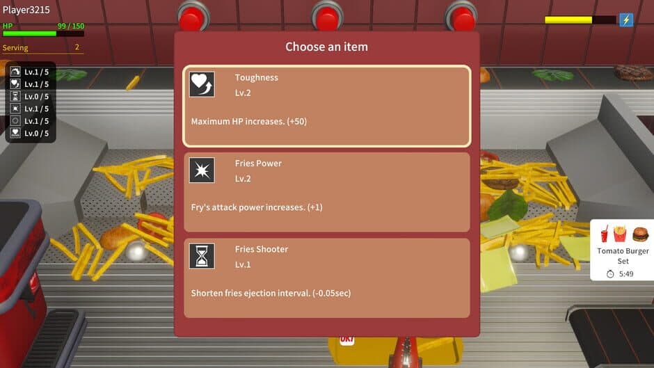 Скриншот 4 из French Fries Pusher Friends