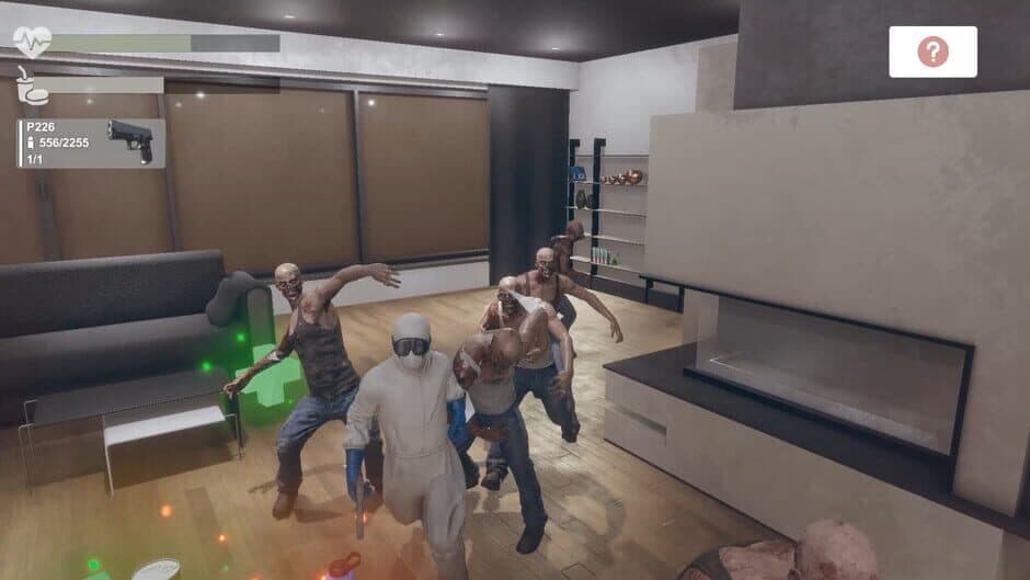 Скриншот 2 из Facing Zombie,and 4 Walls