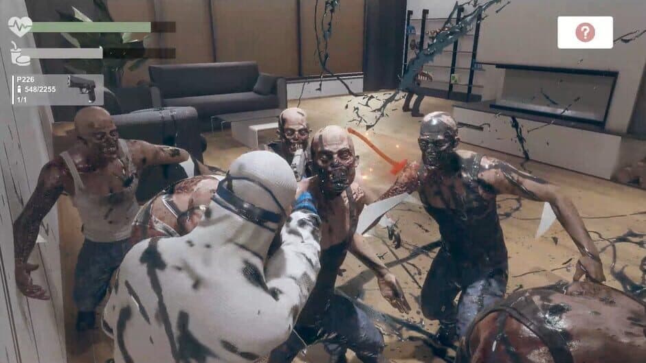 Скриншот 3 из Facing Zombie,and 4 Walls