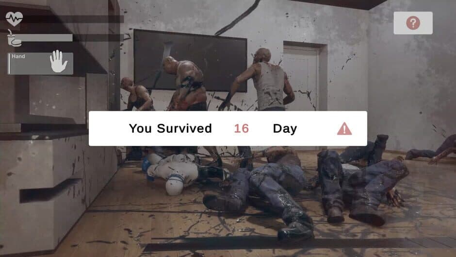 Скриншот 5 из Facing Zombie,and 4 Walls
