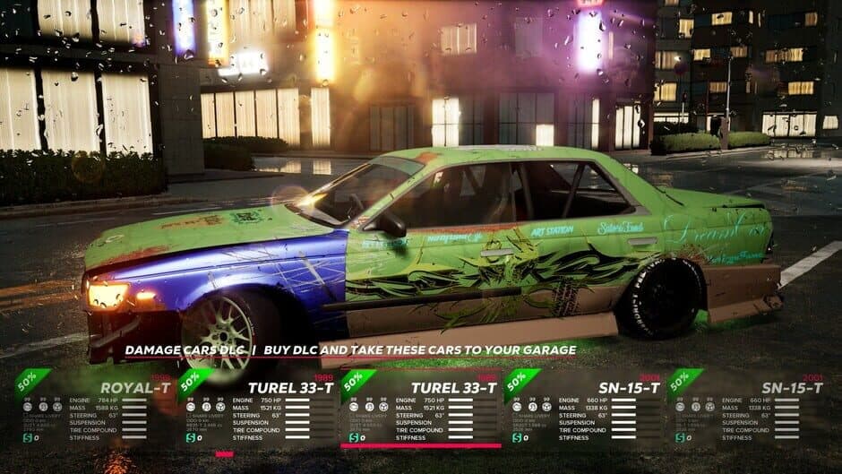 Скриншот 2 из OverDrift Festival: Damage Cars Pack