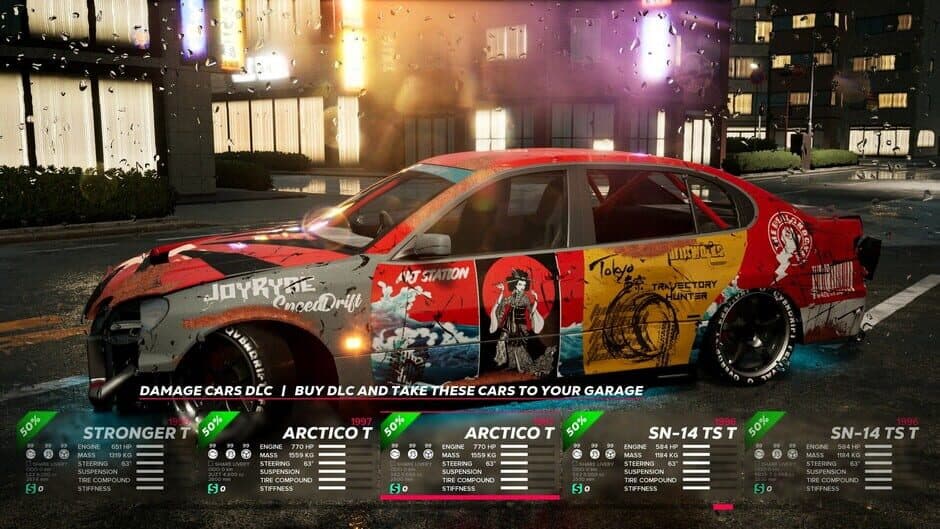 Скриншот 12 из OverDrift Festival: Damage Cars Pack