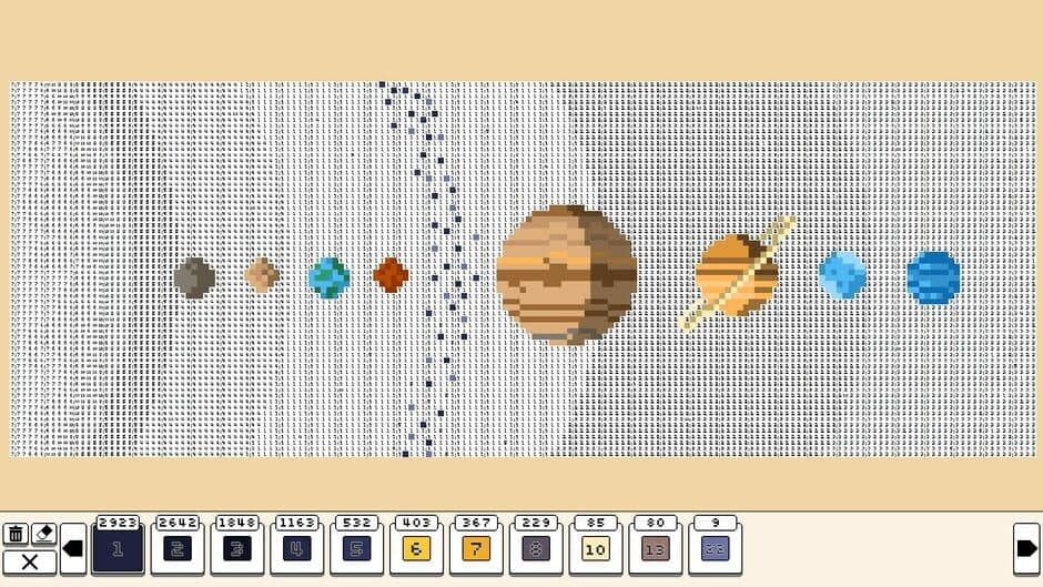 Скриншот 2 из Coloring Pixels: Space 2 Pack