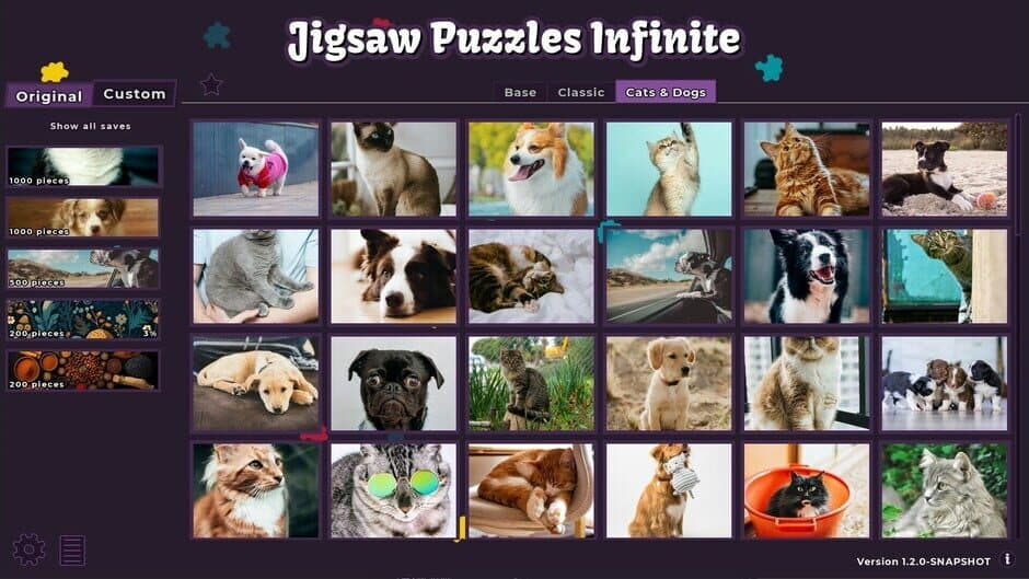 Скриншот 3 из Jigsaw Puzzles Infinite: Cats & Dogs Puzzle Pack