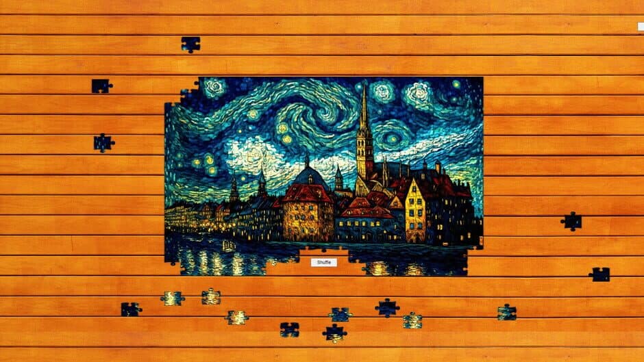 Скриншот 7 из Van Gogh's Masterpiece Jigsaw Puzzles