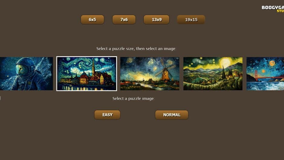 Скриншот 2 из Van Gogh's Masterpiece Jigsaw Puzzles