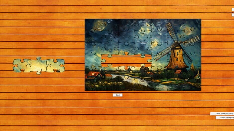 Скриншот 8 из Van Gogh's Masterpiece Jigsaw Puzzles