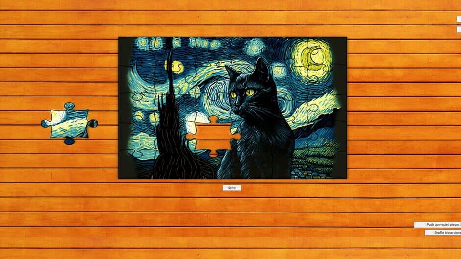 Скриншот 3 из Van Gogh's Masterpiece Jigsaw Puzzles