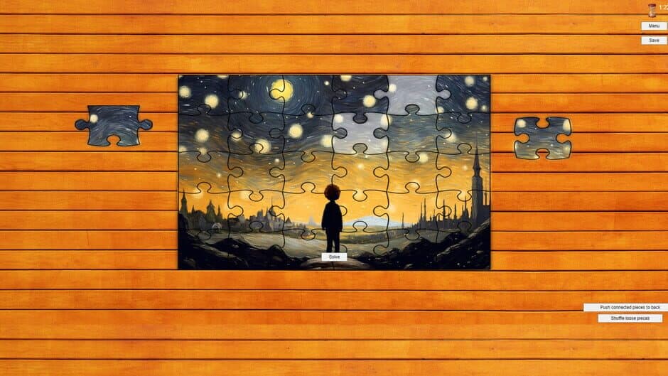 Скриншот 1 из Van Gogh's Masterpiece Jigsaw Puzzles