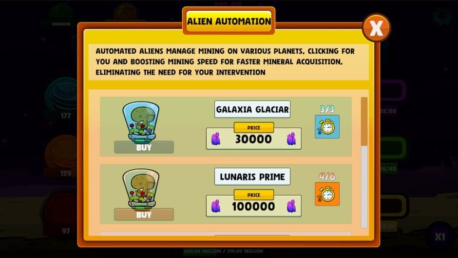 Скриншот 2 из Idle Planets