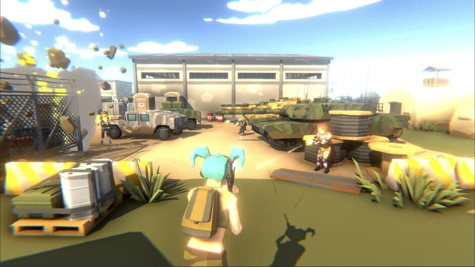 Скриншот 3 из Polygon Bit Battle Royale