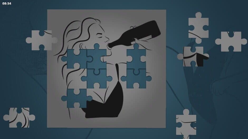 Скриншот 2 из LineArt Jigsaw Puzzle: Erotica