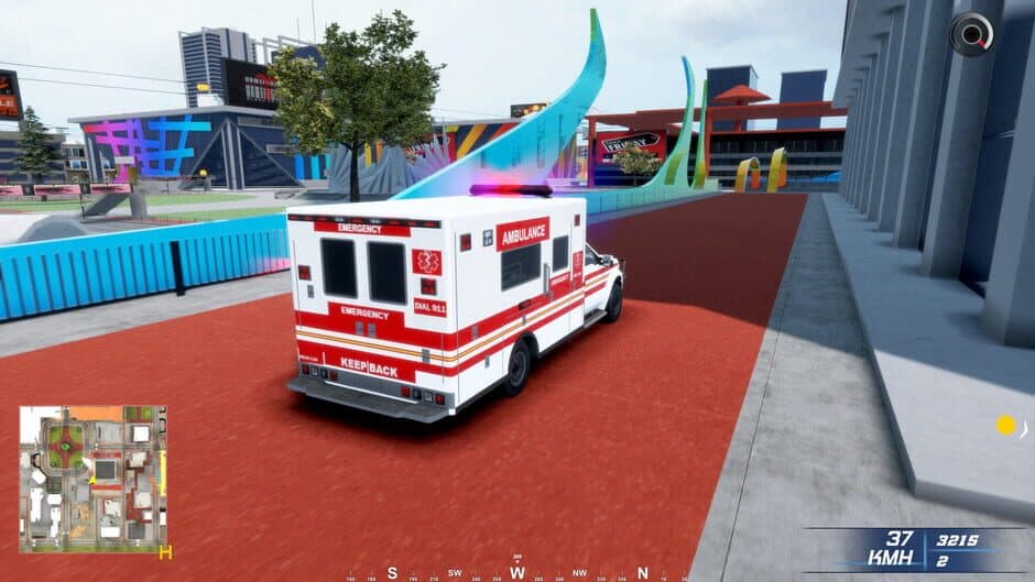 Скриншот 10 из Ambulance Emergency Simulation