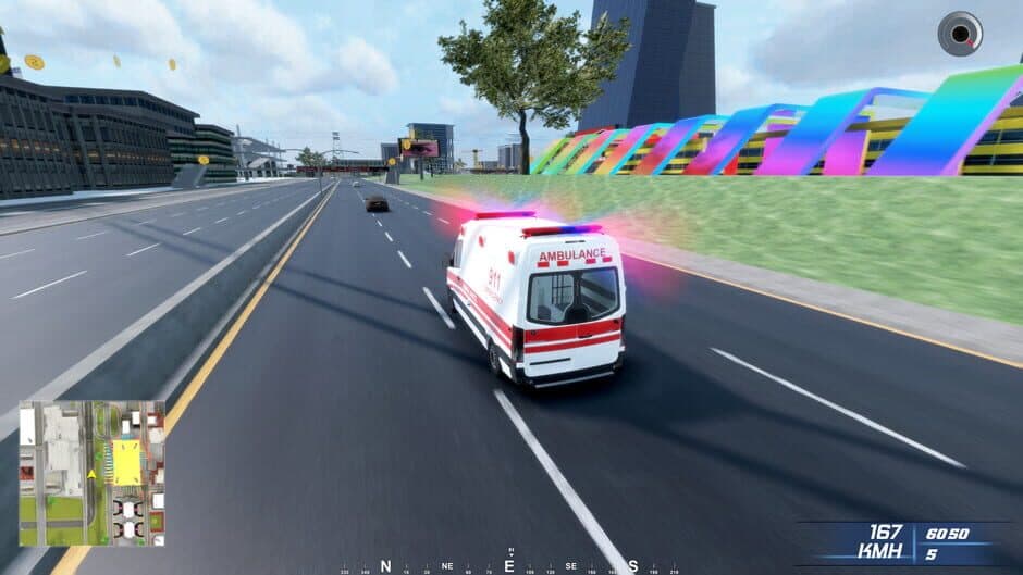 Скриншот 1 из Ambulance Emergency Simulation