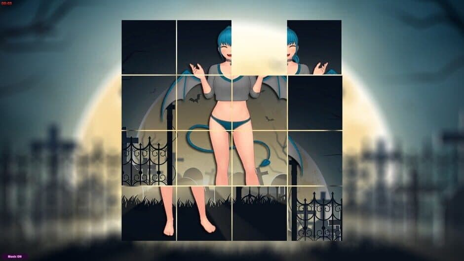 Скриншот 2 из Adult Puzzles: Hentai Halloween