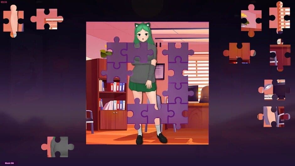 Скриншот 5 из Anime Jigsaw Girls: Office